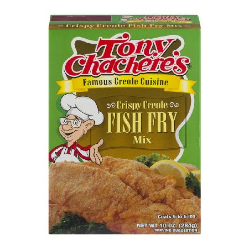 Tony Chachere&#039;s Famous Creole Cuisine Crispy Creole Fish Fry Mix, 10.0 OZ