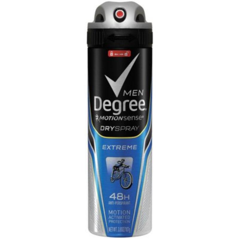 Degree Men MotionSense Extreme Antiperspirant Deodorant Dry Spray, 3.8 oz