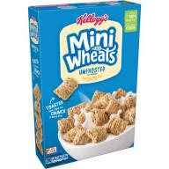 Kellogg&#039;s Mini-Wheats Unfrosted Cereal, 18 ounce box