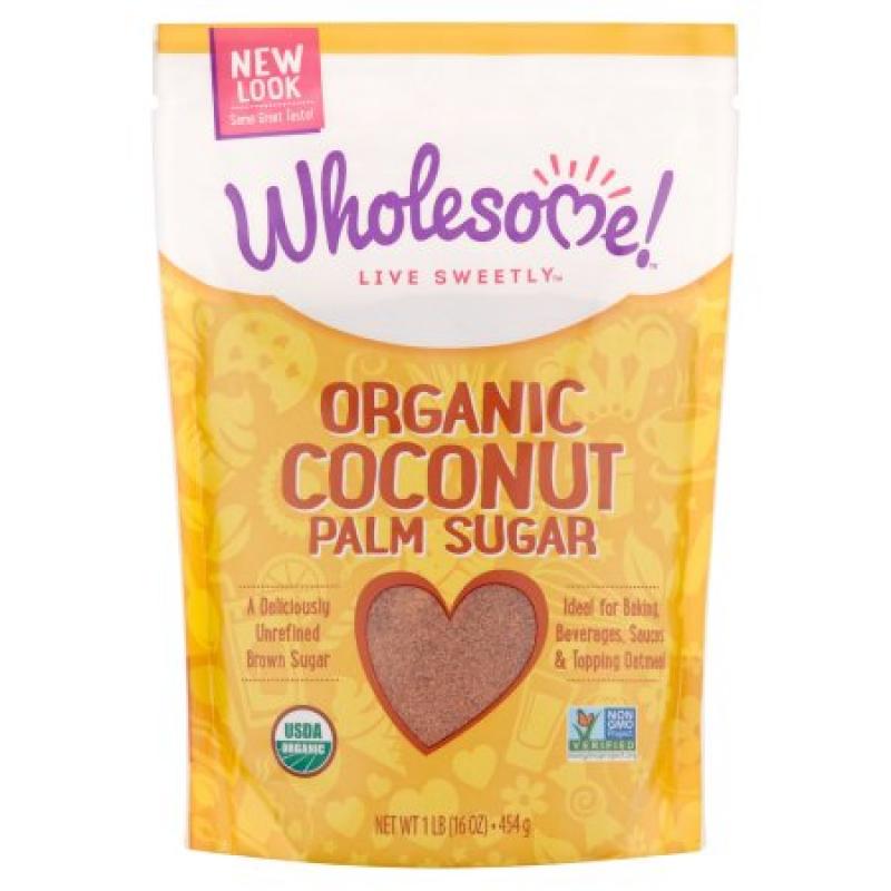 Wholesome! Organic Coconut Palm Sugar, 1.0 LB