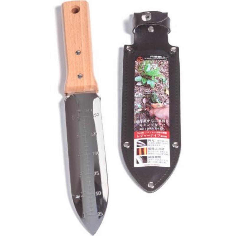 Nisaku Stainless Steel Weeding Knife, 7.25" Blade