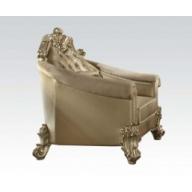 Acme Vendome Chair w/ 2 Pillows in Gold Patina 53002 SPECIAL