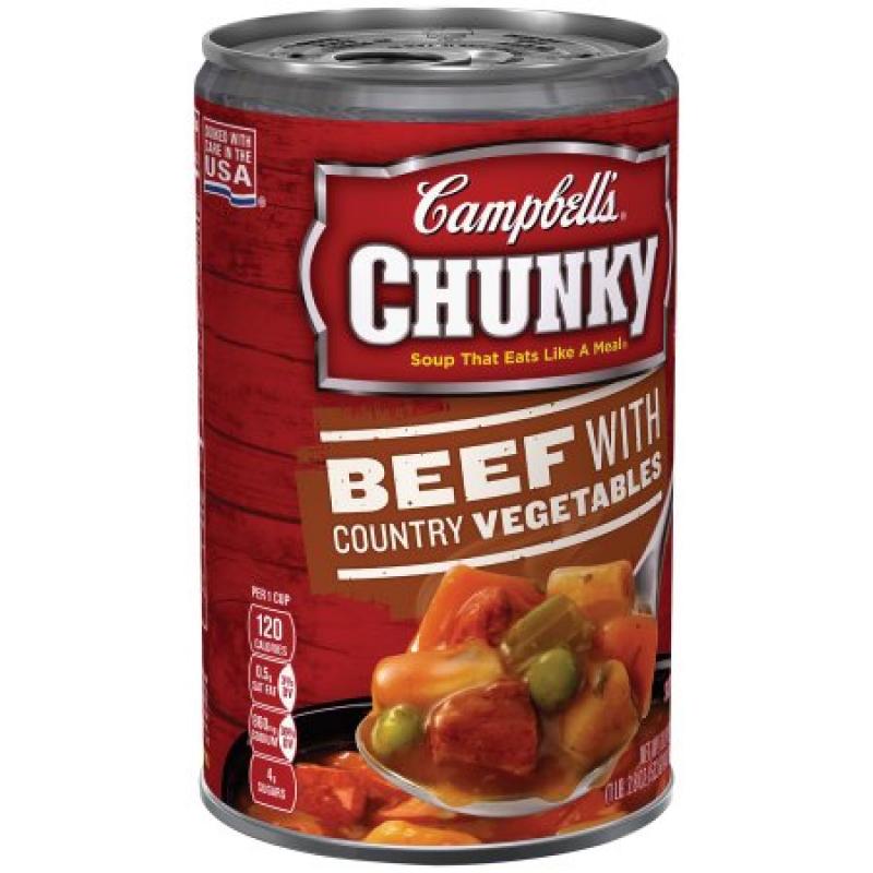 Campbell&#039;s Chunky Beef with Country Vegetables Soup 18.8oz