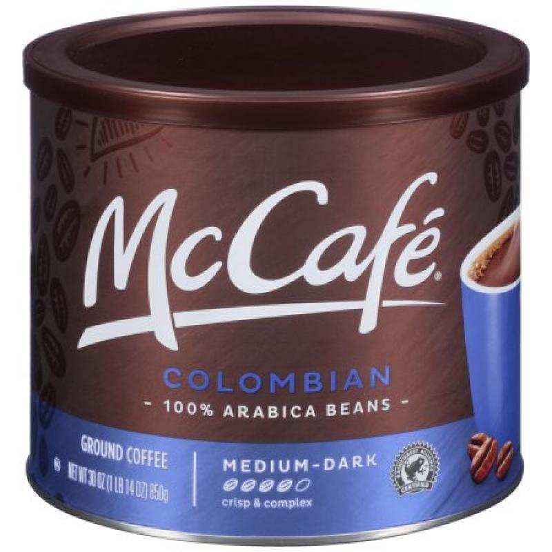 McCafe Colombian Ground Coffee 30 oz. Canister
