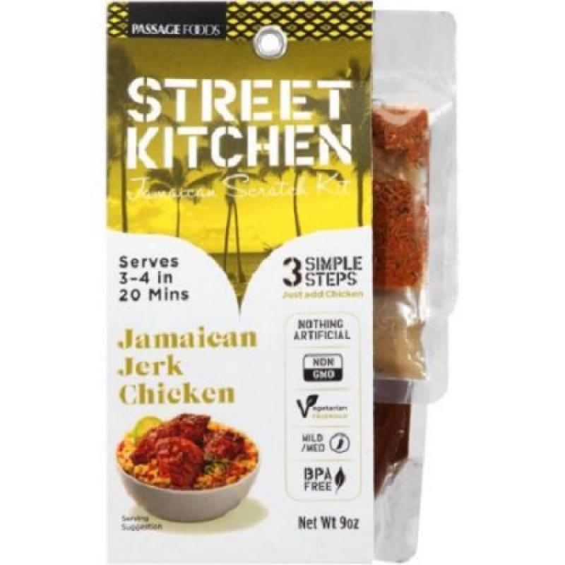 Street Kitchen Jamaican Jerk Chicken Jamaican Scratch Kit, 9 oz