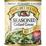 Margaret Holmes Seasoned Southern Style Heat N Serve Collard Greens, 27 oz