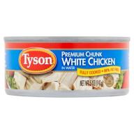 Tyson Premium Chunk White Chicken in Water 5 oz