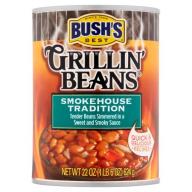 Bush&#039;s Best Smokehouse Tradition Grillin Beans, 22 oz