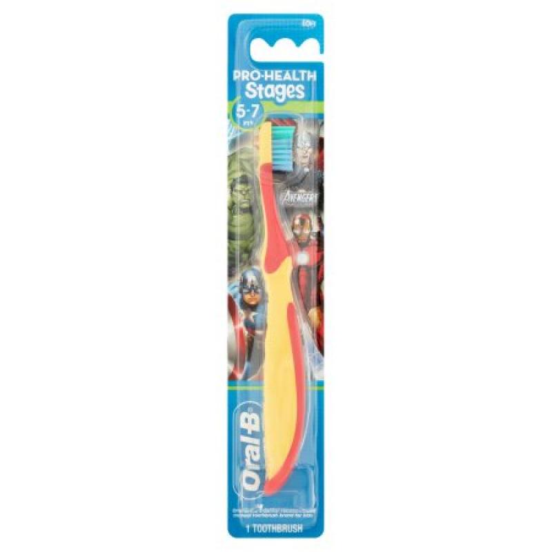 Oral-B Pro-Health Stages Avengers Soft Toothbrush, 1 ct