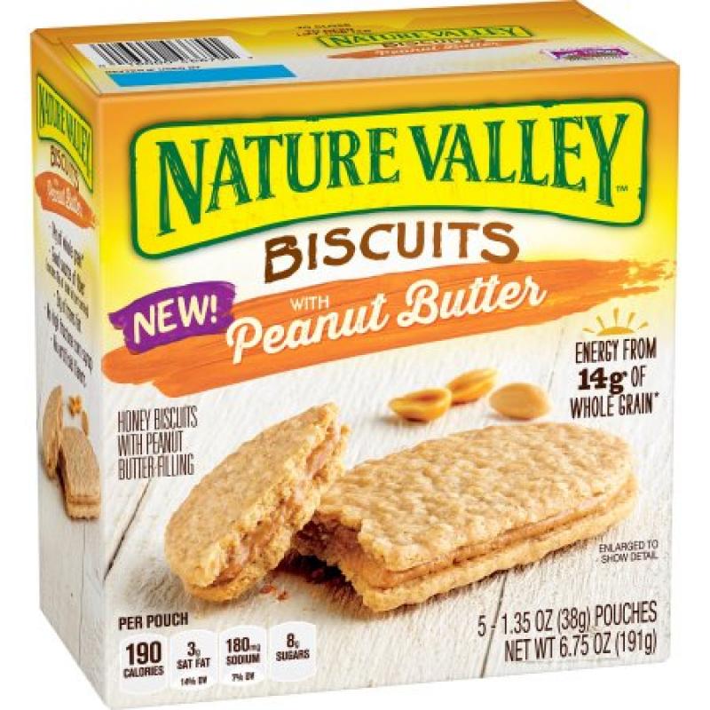Nature Valley® Biscuits with Peanut Butter 5 ct Box