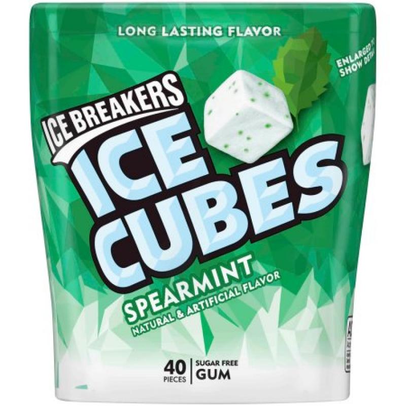 Ice Breakers® Ice Cubes® Spearmint Sugar Free Gum 40 ct Pack