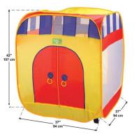 BodyJ4You Play Tent Portable Folding Cubby Play House Kids Girl Boy