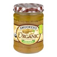 Smucker&#039;s Organic Chunky Peanut Butter, 16 oz