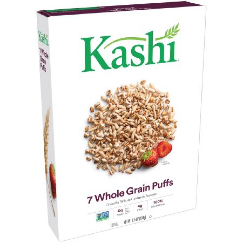 (2 Pack) Kashi 7 Whole Grain Puffs Cereal, 6.5 Oz- $0.46/oz