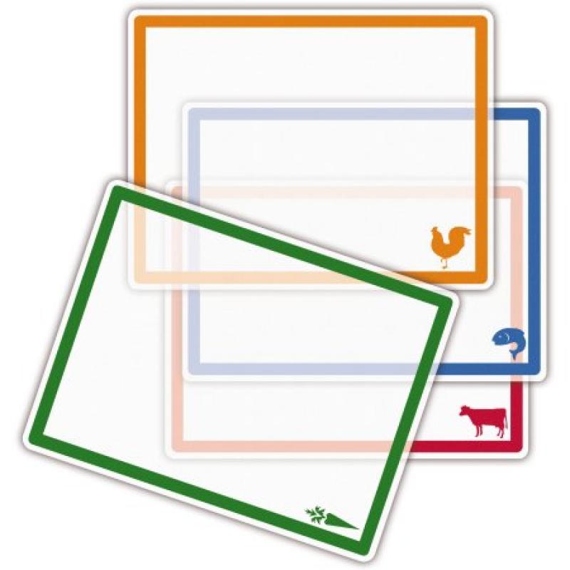 Farberware 4-Piece Flex Mat Set, Assorted Colors