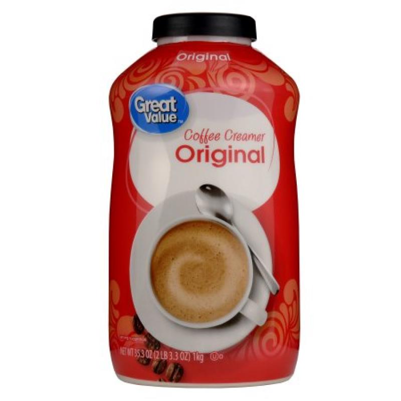 Great Value Coffee Creamer, Original, 35.3 oz