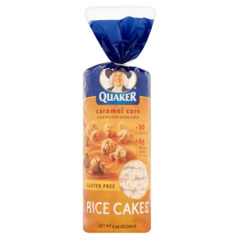 Quaker® Caramel Corn Rice Cakes 6.56 oz. Bag