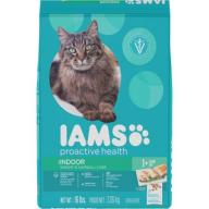 IAMS PROACTIVE HEALTH INDOOR WEIGHT & HAIRBALL CARE Dry Cat Food 16 Pounds
