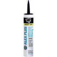 Dap 18126 Black Alex Plus Acrylic Latex Caulk Plus Silicone