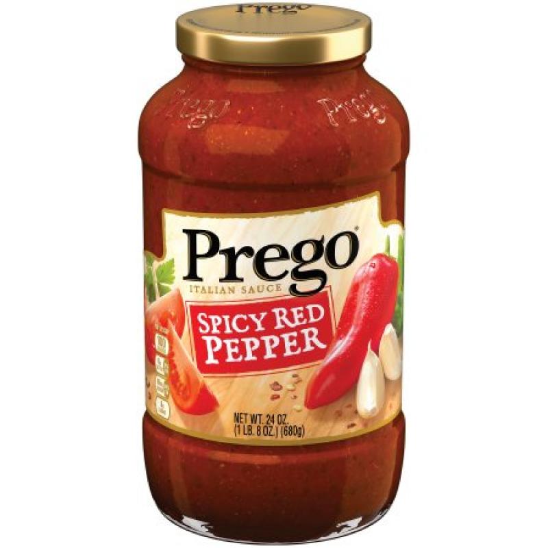 Prego Spicy Red Pepper Italian Sauce 24oz