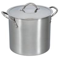 Mainstays 8-Quart Stock Pot with Lid, Stainless Steel