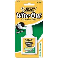 Bic Wite-Out Extra Coverage Correction Fluid-0.7 Ounces