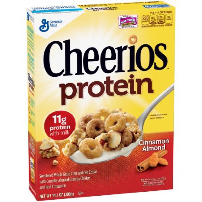 Cheerios? Protein Cinnamon Almond Cereal 14.1 oz Box