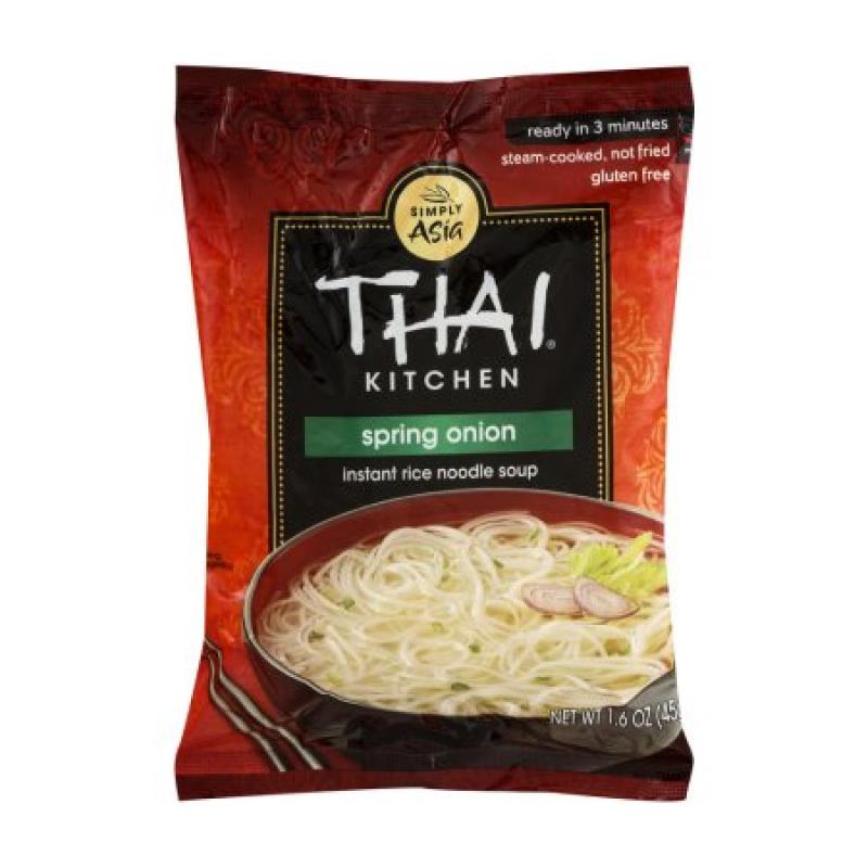 Thai Kitchen Instant Rice Noodle Soup Spring Onion, 1.6 OZ