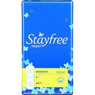 STAYFREE Maxi Pads Deodorant 24 Each
