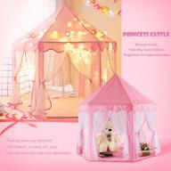 Girls Pink Princess Castle Cute Playhouse Children Kids Play Tent indoor Toys,Pink color