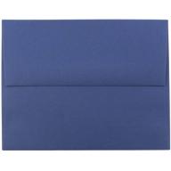 A8 (5-1/2" x 8 1/8") Paper Invitation Envelope, Presidential Blue, 25pk