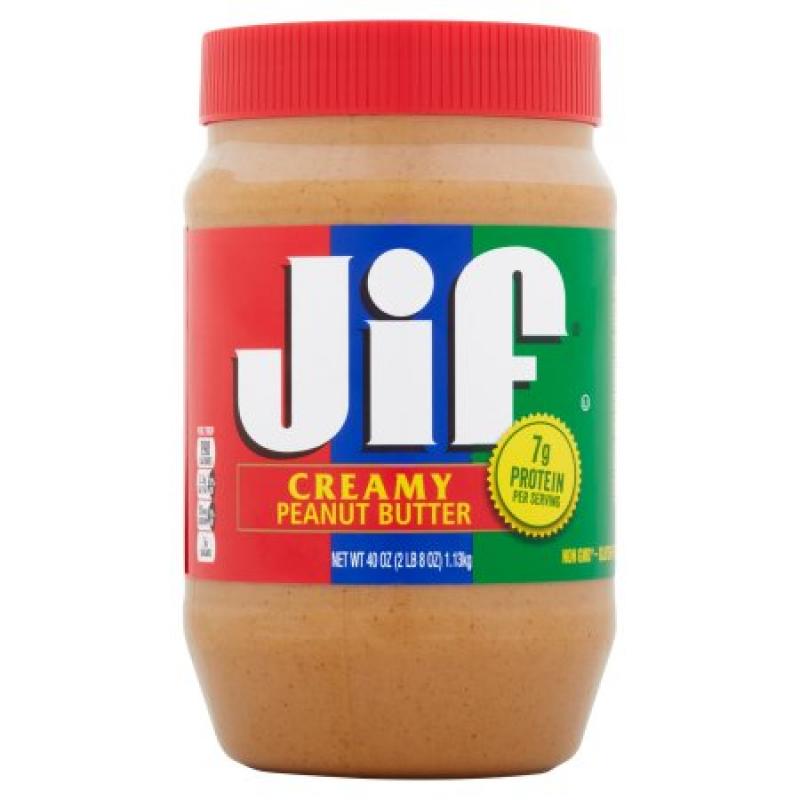 Jif Creamy Peanut Butter, 40.0 OZ
