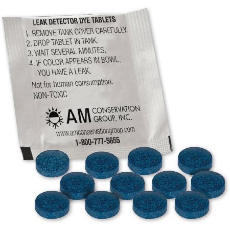 Niagara Conservation Toilet Leak Detection Dye Tablets, 6-Pack