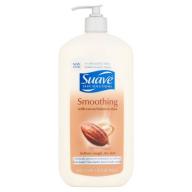 Suave Skin Solutions Smoothing Body Lotion with Cocoa Butter & Shea, 32 fl oz