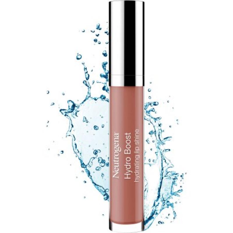 Neutrogena Hydro Boost Hydrating Lip Shine, 20 Berry Brown, 0.10 oz
