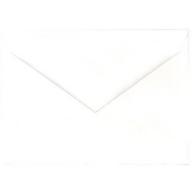 JAM Paper A6 4-3/4" x 6-1/2" Booklet Envelopes with V-Flap, White, 50pk
