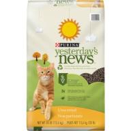 Purina Yesterday&#039;s News Unscented Original Texture Cat Litter, 30 lb. Bag