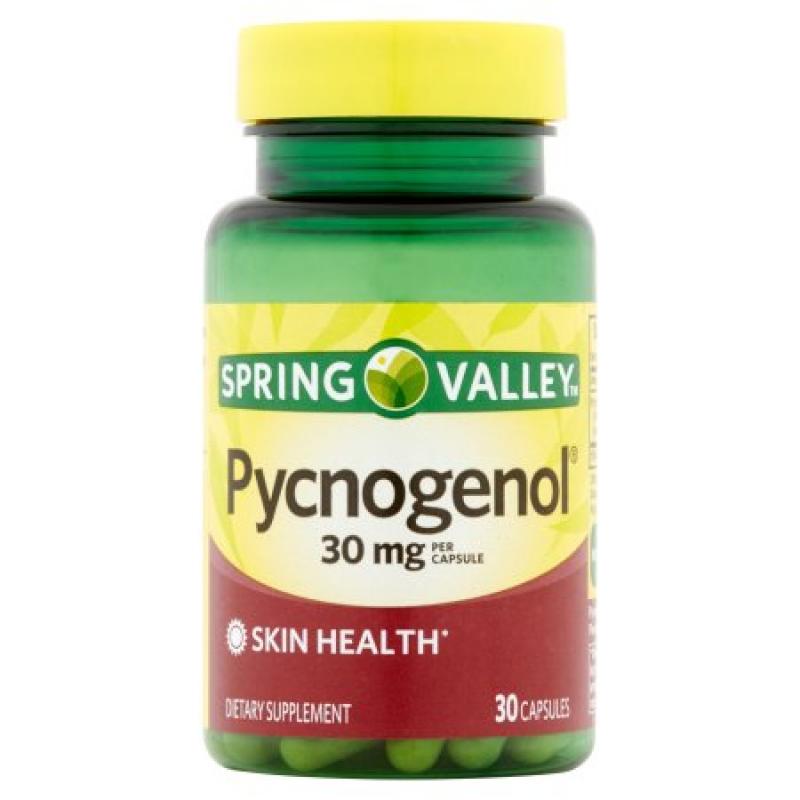Spring Valley Pycnogenol Dietary Supplement Capsules, 30 mg, 30 count