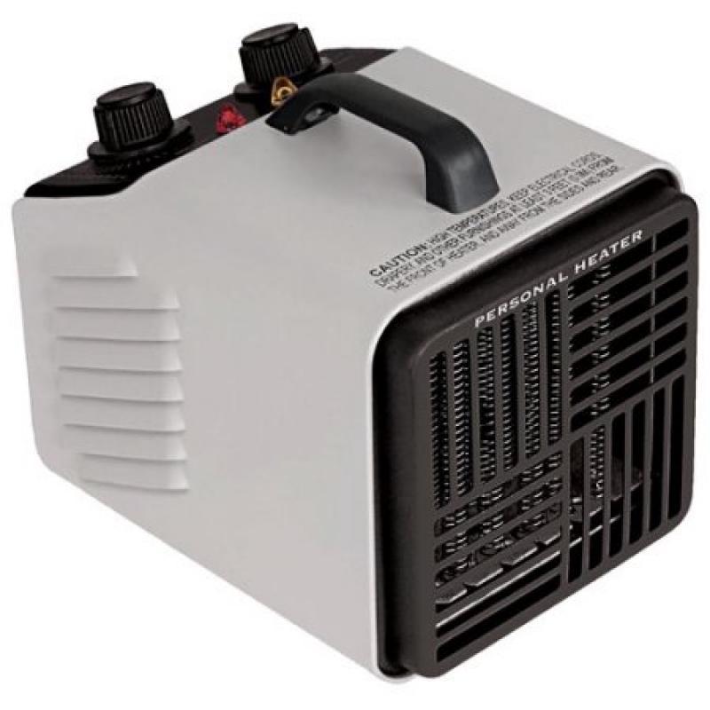Pro Fusion Heat QGW15-447A 1500 Watt Gray Utility Fan Heater