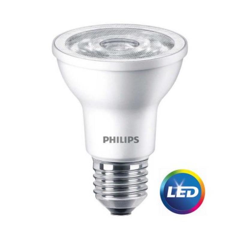 Philips Dimmable LED Indoor 6W (50 Watt Equivalent) Bright White PAR20 Flood Light Bulb E*