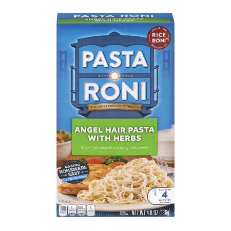 Pasta Roni Angel Hair Pasta With Herbs Pasta, 4.8 oz