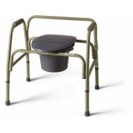 Medline Steel Extra-Wide Bariatric Commode