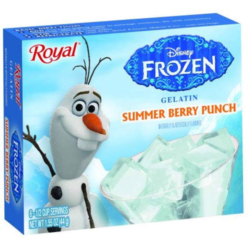 Royal Disney Frozen Summer Berry Punch Gelatin, 1.55 oz
