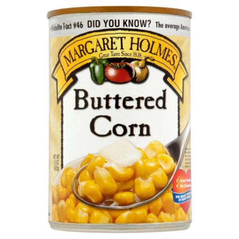 Margaret Holmes Buttered Corn, 15 oz