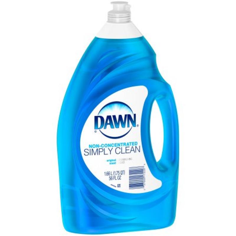 Dawn Original Dishwashing Liquid, 56 fl oz