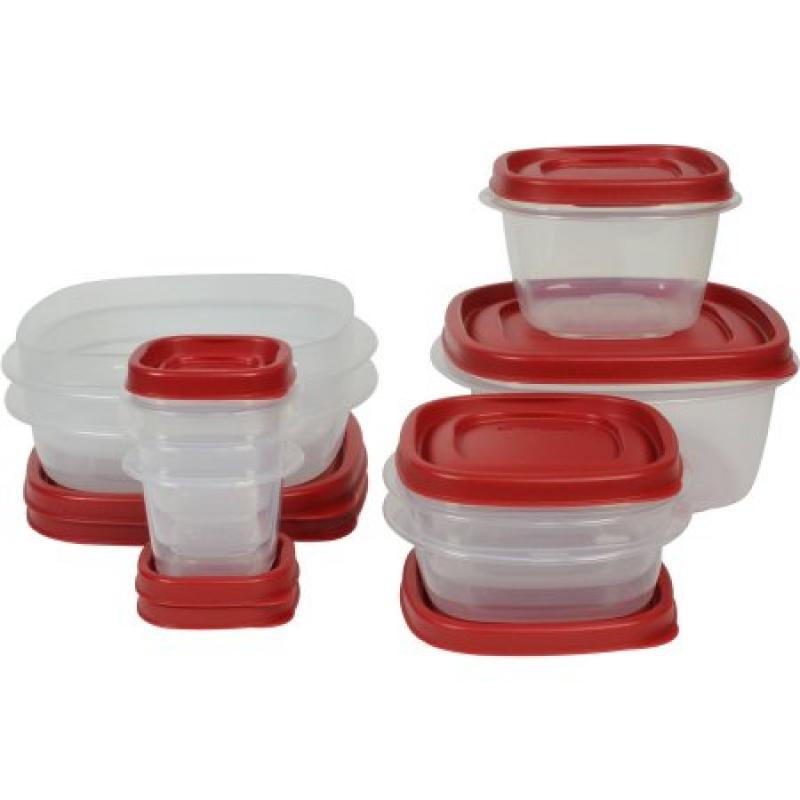 Rubbermaid Easy Find Lids Food Storage Container Set, 18-Piece
