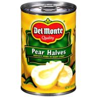 Del Monte Pear Halves Heavy Syrup, 15.25 Oz