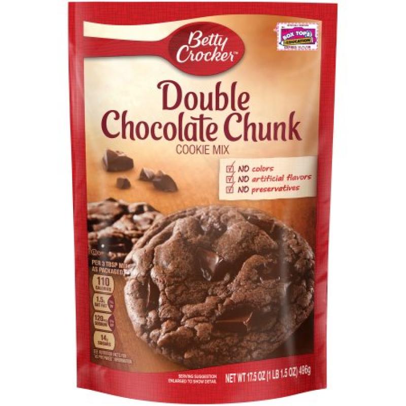 Betty Crocker® Cookie Mix Double Chocolate Chunk 17.5 oz Pouch