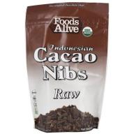Foods Alive Organic Cacao Nibs, 8 Oz