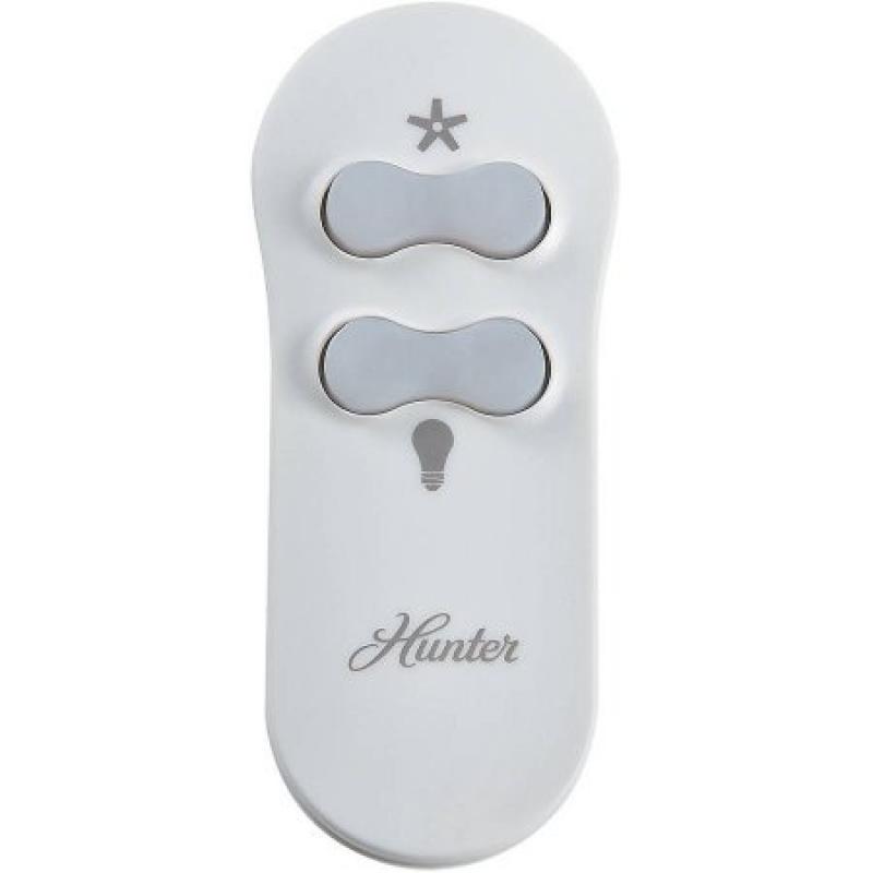 Hunter Fan Company 99118 On/Off Ceiling Fan and Light Remote Control